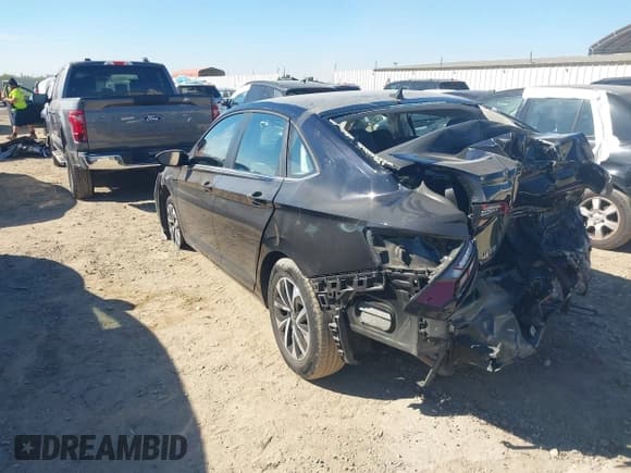 ✅ 2024 Volkswagen Jetta S • VIN: 3VW5M7BU6RM094296 • Lot: 43893667. Listed on IAAI with 46,855 mi. Free auction sales archive from the USA and detailed vehicle history report at DreamBid. Image 3.