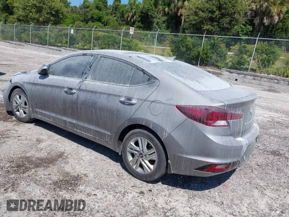 2020 Hyundai Elantra SEL with VIN KMHD84LF4LU078128, listed as a IAAI auction lot 43265845 with 55,319 mi miles and . Bid and sale history available at DreamBid. Image 3.