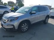 ✅ 2021 Honda Pilot EX • VIN: 5FNYF5H37MB014384 • Lot: 42412500. Wystawiony na IAAI z przebiegiem 36 934 mil. Bezpłatny archiwum sprzedaży aukcyjnych z USA i szczegółowy raport historii pojazdu na DreamBid. Zdjęcie 2.