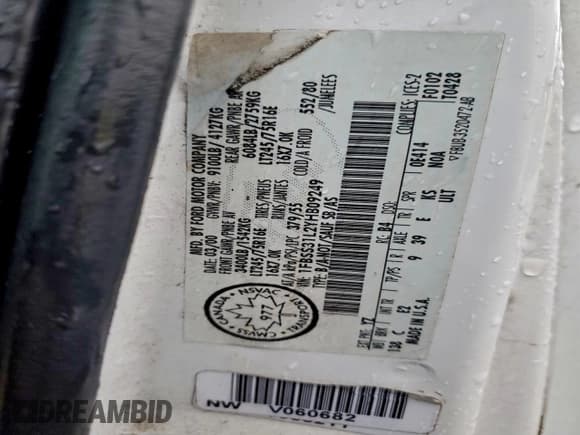 ✅ 2000 Ford Econoline Passenger XL • VIN: 1FBSS31L2YHB09249 • Lot: 95210435. Listed on Copart with 284,378 mi. Free auction sales archive from the USA and detailed vehicle history report at DreamBid. Image 14.