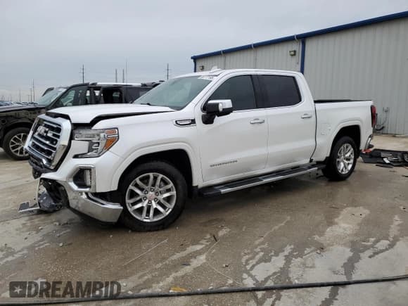 ✅ 2020 GMC Sierra 1500 SLT • VIN: 3GTP8DED8LG351605 • Лот: 86777195. Опубликован ранее на Copart с пробегом 95 833 миль. Бесплатный доступ к архиву аукционных продаж из США и подробный отчёт об истории автомобиля на DreamBid. Изображение 1.