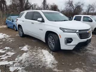 2022 Chevrolet Traverse High Country с VIN 1GNEVNKW3NJ120485, выставлен на аукционе IAAI как лот 41359102 с пробегом 82 749 миль миль и . История ставок и продаж доступна на DreamBid. Изображение 1.