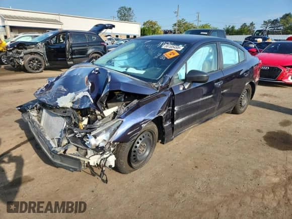 2020 Subaru Impreza with VIN 4S3GKAB66L3605823, listed as a Copart auction lot 66105495 with Not provided miles and Salvage title. Bid and sale history available at DreamBid. Image 1.