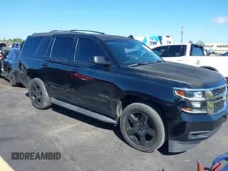 2018 Chevrolet Tahoe LT z VIN 1GNSCBKC9JR105367, wystawiony jako IAAI lot #43318347 z przebiegiem 81 406 mil mil oraz . Historia ofert i sprzedaży dostępna na DreamBid. Obrazek 1.