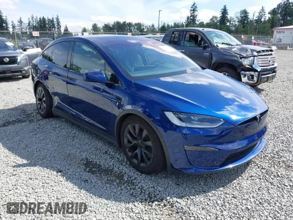 ✅ 2024 Tesla Model X • VIN: 7SAXCBE5XRF432411 • Лот: 42520413. Опубликован ранее на IAAI с пробегом Не указан. Бесплатный доступ к архиву аукционных продаж из США и подробный отчёт об истории автомобиля на DreamBid. Изображение 1.