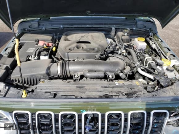 ✅ 2024 Jeep Wrangler Sahara • VIN: 1C4PJXEN9RW117093 • Lot: 56304875. Listed on Copart with 33,741 mi. Free auction sales archive from the USA and detailed vehicle history report at DreamBid. Image 12.