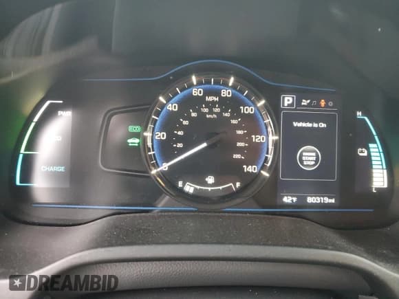 ✅ 2019 Hyundai Ioniq • VIN: KMHC65LD1KU159429 • Lot: 45765555. Wystawiony na Copart z przebiegiem 80 319 mil. Bezpłatny archiwum sprzedaży aukcyjnych z USA i szczegółowy raport historii pojazdu na DreamBid. Zdjęcie 9.