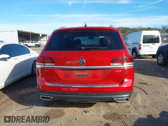 ✅ 2021 Volkswagen Atlas SEL Premium • VIN: 1V2TP2CAXMC516359 • Lot: 43736083. Listed on IAAI with 67,843 mi. Free auction sales archive from the USA and detailed vehicle history report at DreamBid. Image 16.