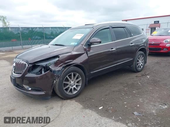 ✅ 2015 Buick Enclave Leather • VIN: 5GAKVBKD2FJ294401 • Lot: 43003600. Listed on IAAI with 112,544 mi. Free auction sales archive from the USA and detailed vehicle history report at DreamBid. Image 17.
