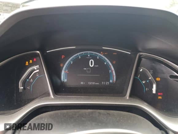 ✅ 2021 Honda Civic EX • VIN: 19XFC1F30ME208384 • Lot: 93232375. Wystawiony na Copart z przebiegiem 132 181 mil. Bezpłatny archiwum sprzedaży aukcyjnych z USA i szczegółowy raport historii pojazdu na DreamBid. Zdjęcie 9.