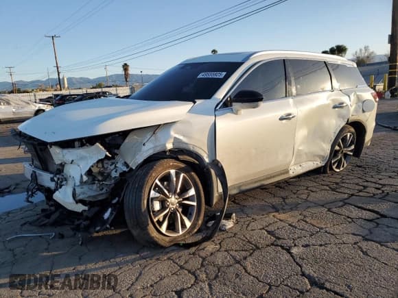 ✅ 2024 Infiniti QX60 Luxe • VIN: 5N1DL1FR7RC352889 • Лот: 49555925. Опубликован ранее на Copart с пробегом 18 780 миль. Бесплатный доступ к архиву аукционных продаж из США и подробный отчёт об истории автомобиля на DreamBid. Изображение 1.