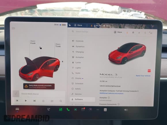 ✅ 2021 Tesla Model 3 Standard Range Plus • VIN: 5YJ3E1EA7MF943046 • Lot: 43677750. Listed on IAAI with 21,781 mi. Free auction sales archive from the USA and detailed vehicle history report at DreamBid. Image 7.