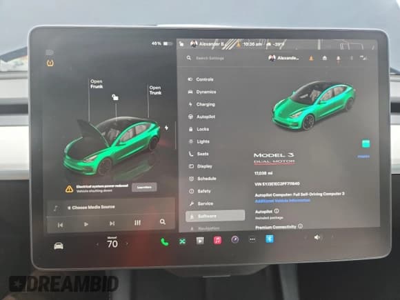 ✅ 2023 Tesla Model 3 Performance • VIN: 5YJ3E1EC2PF711640 • Lot: 90611405. Wystawiony na Copart z przebiegiem 17 038 mil. Bezpłatny archiwum sprzedaży aukcyjnych z USA i szczegółowy raport historii pojazdu na DreamBid. Zdjęcie 9.