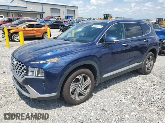 ✅ 2022 Hyundai Santa Fe SEL • VIN: 5NMS34AJ6NH432968 • Lot: 56908874. Wystawiony na Copart z przebiegiem 43 729 mil. Bezpłatny archiwum sprzedaży aukcyjnych z USA i szczegółowy raport historii pojazdu na DreamBid. Zdjęcie 1.
