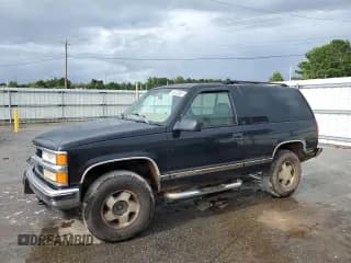 ✅ 1999 Chevrolet Tahoe • VIN: 3GNEK18R9XG183582 • Лот: 68873965. Опубликован ранее на Copart с пробегом 214 768 миль. Бесплатный доступ к архиву аукционных продаж из США и подробный отчёт об истории автомобиля на DreamBid. Изображение 1.
