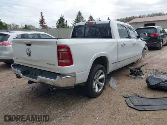 2019 Ram 1500 Limited z VIN 1C6SRFPT2KN508369, wystawiony jako IAAI lot #42187146 z przebiegiem 80 498 mil mil oraz . Historia ofert i sprzedaży dostępna na DreamBid. Obrazek 4.