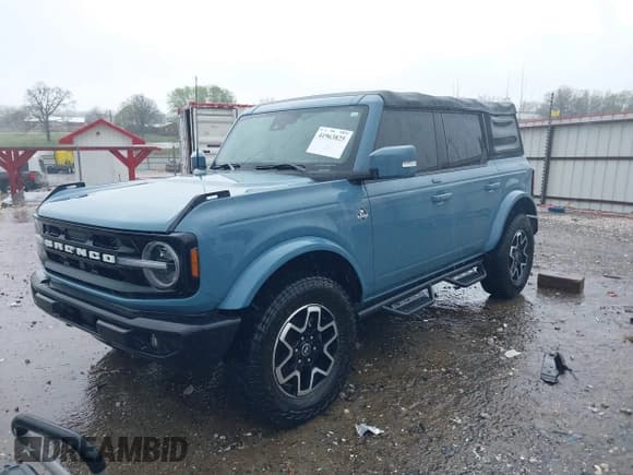 ✅ 2022 Ford Bronco • VIN: 1FMDE5BHXNLA85790 • Lot: 41963825. Listed on IAAI with 47,452 mi. Free auction sales archive from the USA and detailed vehicle history report at DreamBid. Image 2.