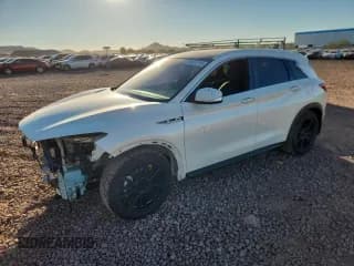 ✅ 2019 Infiniti QX50 Pure • VIN: 3PCAJ5M15KF139255 • Lot: 89824795. Wystawiony na Copart z przebiegiem 76 006 mil. Bezpłatny archiwum sprzedaży aukcyjnych z USA i szczegółowy raport historii pojazdu na DreamBid. Zdjęcie 1.