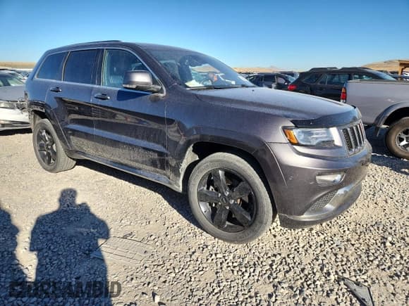 ✅ 2016 Jeep Grand Cherokee Overland • VIN: 1C4RJFCM1GC377936 • Лот: 81449065. Опубликован ранее на Copart с пробегом 120 309 миль. Бесплатный доступ к архиву аукционных продаж из США и подробный отчёт об истории автомобиля на DreamBid. Изображение 4.