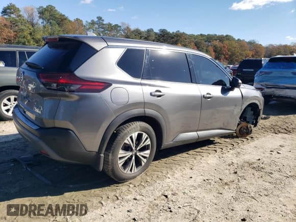 ✅ 2021 Nissan Rogue SV • VIN: JN8AT3BB8MW207951 • Лот: 90065725. Опубликован ранее на Copart с пробегом 106 673 миль. Бесплатный доступ к архиву аукционных продаж из США и подробный отчёт об истории автомобиля на DreamBid. Изображение 3.