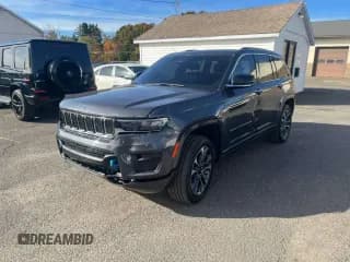 ✅ 2023 Jeep Grand Cherokee Overland • VIN: 1C4RJYD65P8849277 • Lot: 90741555. Listed on Copart with 32,707 mi. Free auction sales archive from the USA and detailed vehicle history report at DreamBid. Image 1.