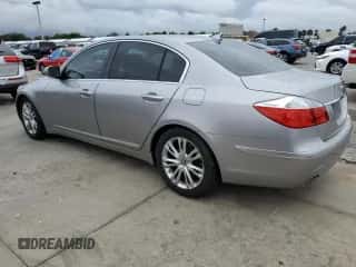 2011 Hyundai Genesis with VIN KMHGC4DF8BU119255, listed as a Copart auction lot 74862114 with 108,318 mi miles and Salvage title. Bid and sale history available at DreamBid. Image 2.