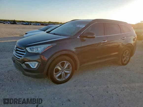 ✅ 2014 Hyundai Santa Fe GLS • VIN: KM8SN4HF6EU043831 • Лот: 91802765. Опубликован ранее на Copart с пробегом 170 070 миль. Бесплатный доступ к архиву аукционных продаж из США и подробный отчёт об истории автомобиля на DreamBid. Изображение 1.