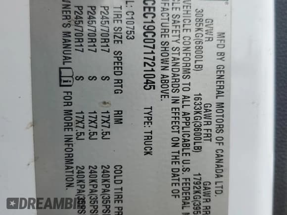 ✅ 2007 Chevrolet Silverado 1500 1LT • VIN: 2GCEC19C071721045 • Lot: 78262074. Listed on Copart with 149,306 mi. Free auction sales archive from the USA and detailed vehicle history report at DreamBid. Image 13.