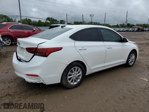 ✅ 2022 Hyundai Accent SEL • VIN: 3KPC24A69NE167652 • Лот: 71157564. Опубликован ранее на Copart с пробегом 42 125 миль. Бесплатный доступ к архиву аукционных продаж из США и подробный отчёт об истории автомобиля на DreamBid. Изображение 3.