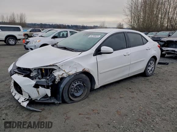 ✅ 2017 Toyota Corolla L • VIN: 2T1BURHE9HC761354 • Lot: 94785625. Listed on Copart with 104,127 mi. Free auction sales archive from the USA and detailed vehicle history report at DreamBid. Image 1.