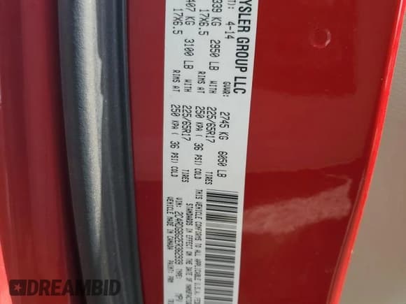 ✅ 2014 Dodge Grand Caravan SE • VIN: 2C4RDGBG2ER362939 • Lot: 81885585. Listed on Copart with 155,871 mi. Free auction sales archive from the USA and detailed vehicle history report at DreamBid. Image 13.