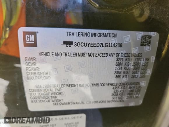 ✅ 2020 Chevrolet Silverado 1500 RST • VIN: 3GCUYEED7LG114208 • Lot: 85761795. Listed on Copart with 84,666 mi. Free auction sales archive from the USA and detailed vehicle history report at DreamBid. Image 13.