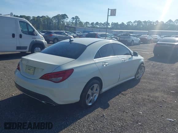 2017 Mercedes-Benz CLA 250 with VIN WDDSJ4EB0HN403827, listed as a IAAI auction lot 42861467 with 51,752 mi miles and . Bid and sale history available at DreamBid. Image 4.