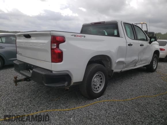 ✅ 2025 Chevrolet Silverado 1500 • VIN: 1GCRKAED1SZ221060 • Лот: 54929165. Опубликован ранее на Copart с пробегом 698 миль. Бесплатный доступ к архиву аукционных продаж из США и подробный отчёт об истории автомобиля на DreamBid. Изображение 3.