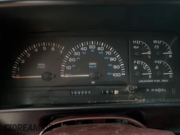 ✅ 1991 Plymouth Grand Voyager • VIN: 1P4GP54RXMX624722 • Lot: 54900854. Listed on Copart with 159,269 mi. Free auction sales archive from the USA and detailed vehicle history report at DreamBid. Image 9.