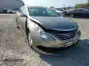 2014 Hyundai Sonata GLS with VIN 5NPEB4AC4EH865452, listed as a Copart auction lot 69540055 with 163,498 mi miles and Salvage title. Bid and sale history available at DreamBid. Image 14.