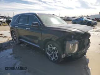 ✅ 2022 Hyundai Palisade Calligraphy • VIN: KM8R7DHE3NU438775 • Лот: 42809515. Опубликован ранее на Copart с пробегом 29 490 миль. Бесплатный доступ к архиву аукционных продаж из США и подробный отчёт об истории автомобиля на DreamBid. Изображение 4.
