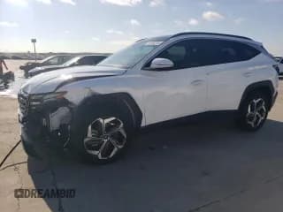 ✅ 2023 Hyundai Tucson Limited • VIN: 5NMJECAE6PH237331 • Lot: 60688334. Wystawiony na Copart z przebiegiem 16 618 mil. Bezpłatny archiwum sprzedaży aukcyjnych z USA i szczegółowy raport historii pojazdu na DreamBid. Zdjęcie 1.