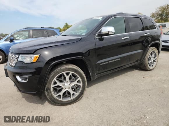 ✅ 2019 Jeep Grand Cherokee Overland • VIN: 1C4RJFCG0KC528137 • Лот: 80918645. Опубликован ранее на Copart с пробегом 37 474 миль. Бесплатный доступ к архиву аукционных продаж из США и подробный отчёт об истории автомобиля на DreamBid. Изображение 1.