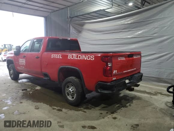 ✅ 2020 Chevrolet Silverado 2500HD Work Truck • VIN: 1GC4WLE78LF136269 • Lot: 63402195. Listed on Copart with 181,365 mi. Free auction sales archive from the USA and detailed vehicle history report at DreamBid. Image 2.