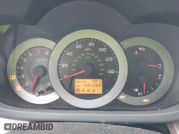 ✅ 2006 Toyota RAV4 • VIN: JTMBK33VX65003043 • Лот: 42009844. Опубликован ранее на IAAI с пробегом 294 380 миль. Бесплатный доступ к архиву аукционных продаж из США и подробный отчёт об истории автомобиля на DreamBid. Изображение 7.