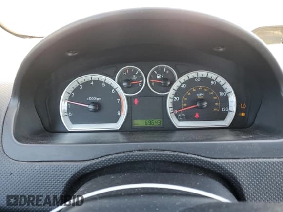 ✅ 2010 Chevrolet Aveo 1LT • VIN: KL1TD5DE7AB126194 • Lot: 53348895. Wystawiony na Copart z przebiegiem 69 643 mil. Bezpłatny archiwum sprzedaży aukcyjnych z USA i szczegółowy raport historii pojazdu na DreamBid. Zdjęcie 9.