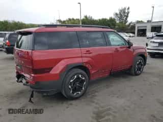 2024 Hyundai Santa Fe SEL с VIN 5NMP24GL7RH049662, выставлен на аукционе Copart как лот 46121775 с пробегом 9 193 миль миль и На запчасти • Non repairable. История ставок и продаж доступна на DreamBid. Изображение 3.