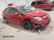 ✅ 2013 Toyota Prius One • VIN: JTDKN3DU0D1663948 • Lot: 41445271. Listed on IAAI with 109,301 mi. Free auction sales archive from the USA and detailed vehicle history report at DreamBid. Image 1.