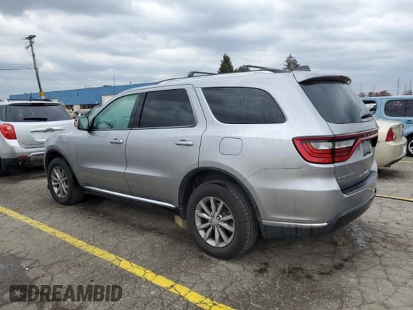 ✅ 2017 Dodge Durango SXT • VIN: 1C4RDJAG5HC609754 • Lot: 91057195. Listed on Copart with 147,120 mi. Free auction sales archive from the USA and detailed vehicle history report at DreamBid. Image 2.