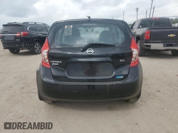 ✅ 2015 Nissan Note SV • VIN: 3N1CE2CP6FL377689 • Lot: 53904185. Listed on Copart with Not provided. Free auction sales archive from the USA and detailed vehicle history report at DreamBid. Image 6.
