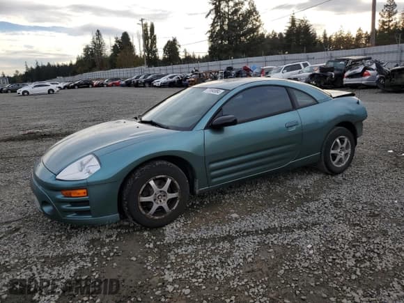 ✅ 2004 Mitsubishi Eclipse RS • VIN: 4A3AC34GX4E038376 • Lot: 77994984. Wystawiony na Copart z przebiegiem 194 531 mil. Bezpłatny archiwum sprzedaży aukcyjnych z USA i szczegółowy raport historii pojazdu na DreamBid. Zdjęcie 1.