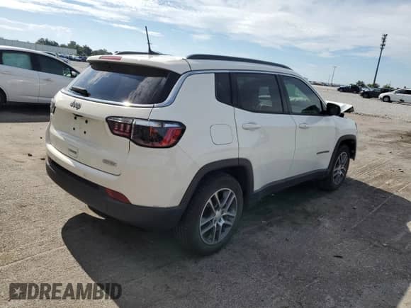 2020 Jeep Compass Latitude с VIN 3C4NJCBB4LT250027, выставлен на аукционе Copart как лот 80317405 с пробегом 65 478 миль миль и Списание • Salvage title. История ставок и продаж доступна на DreamBid. Изображение 3.