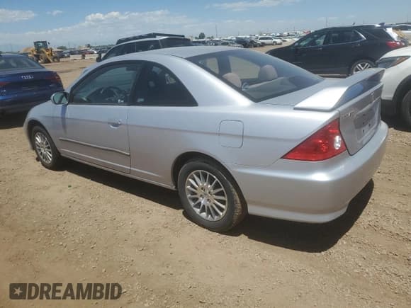 ✅ 2005 Honda Civic EX • VIN: 1HGEM22955L052121 • Lot: 61685875. Listed on Copart with 35,970 mi. Free auction sales archive from the USA and detailed vehicle history report at DreamBid. Image 2.