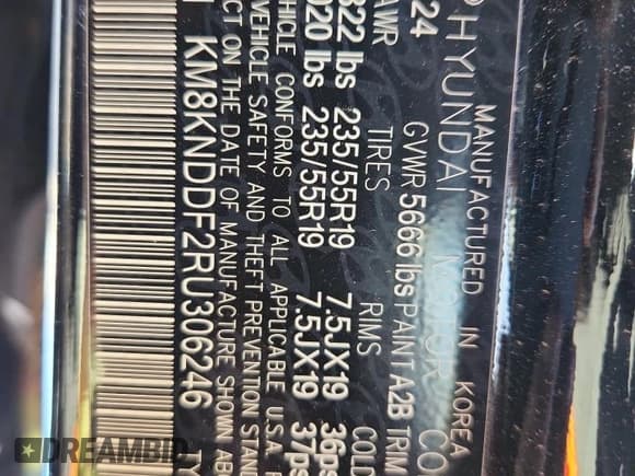 ✅ 2024 Hyundai Ioniq 5 SEL • VIN: KM8KNDDF2RU306246 • Лот: 86118315. Опубликован ранее на Copart с пробегом 8 632 миль. Бесплатный доступ к архиву аукционных продаж из США и подробный отчёт об истории автомобиля на DreamBid. Изображение 14.